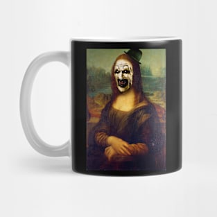 Mona Lisa Art the Clown Mug